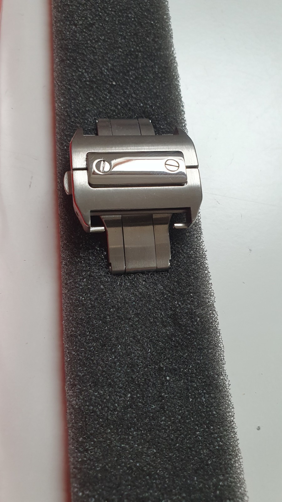100% GENUINE CARTIER SANTOS DEPLOYMENT CLASP MX00311Z FOR SANTOS 2656 NEW IN BOX
