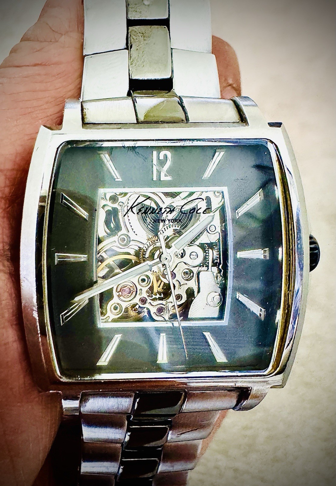 Kenneth Cole NY 40mm Mens Automatic Watch KC3796 OpenBox FREESHIP Final Sale $55