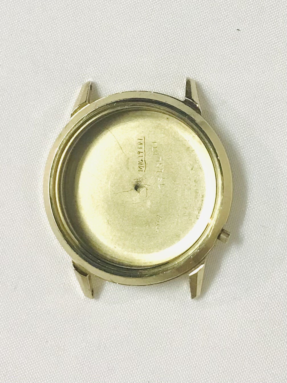 VINTAGE 1967 MEN’S 14K SOLID GOLD BULOVA ACCUTRON 218 WATCH CASE