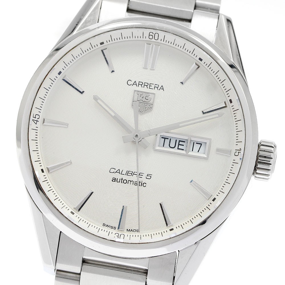TAG HEUER Carrera Caliber 5 WAR201B-1 Day date Automatic Men’s Watch_944497