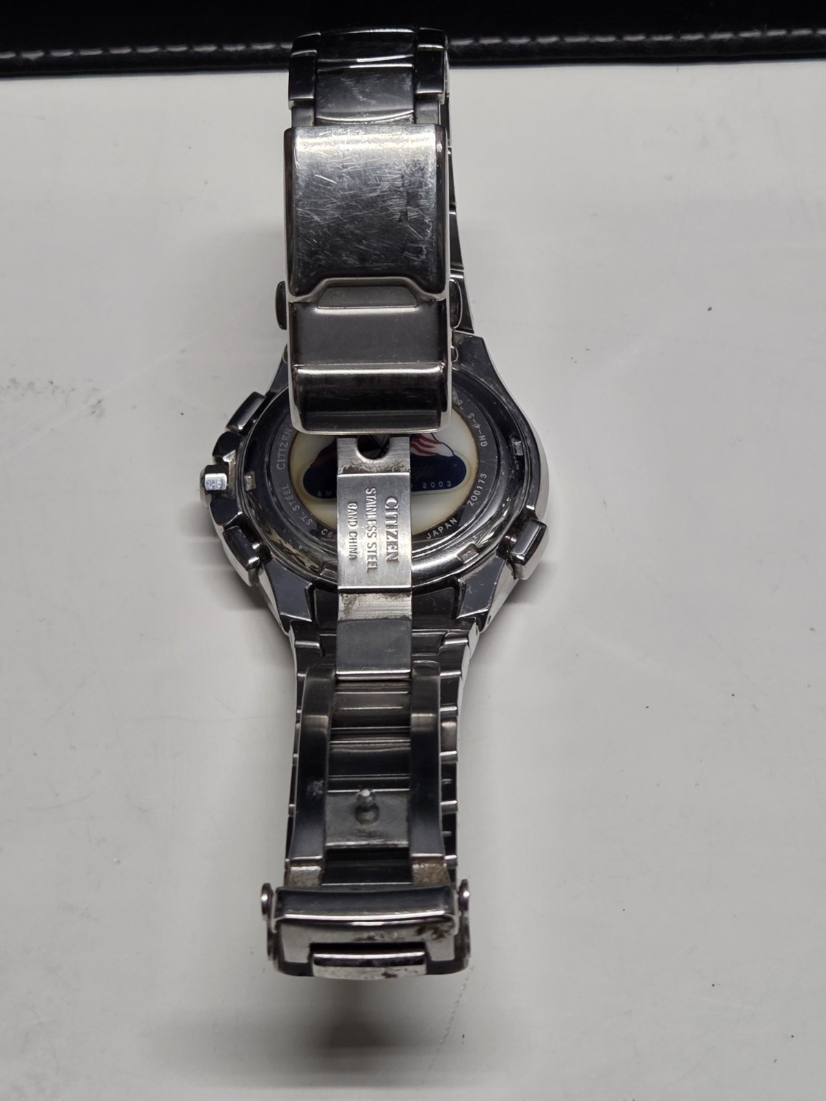 Citizen Eco-Drive Stars & Stripes Blue Dial Quartz Chronograph 40-43.9mm 100m
