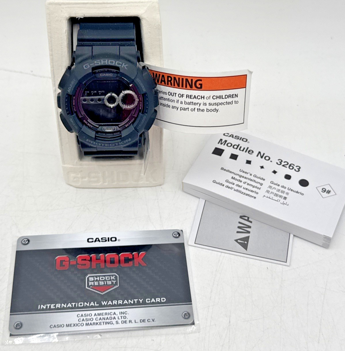Casio GD-100-1B Wrist Watch for Men 3263