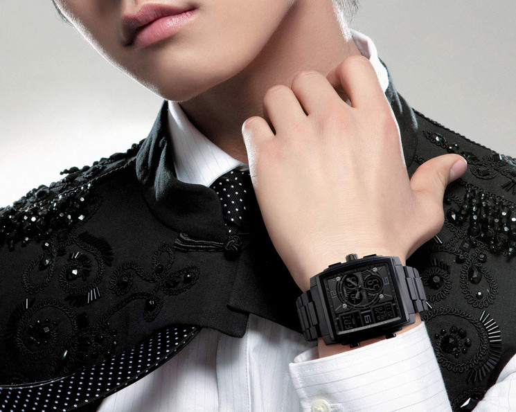 Chronograph Men’s Digital Army Military Sport Quartz Analog Waterproof Watch US