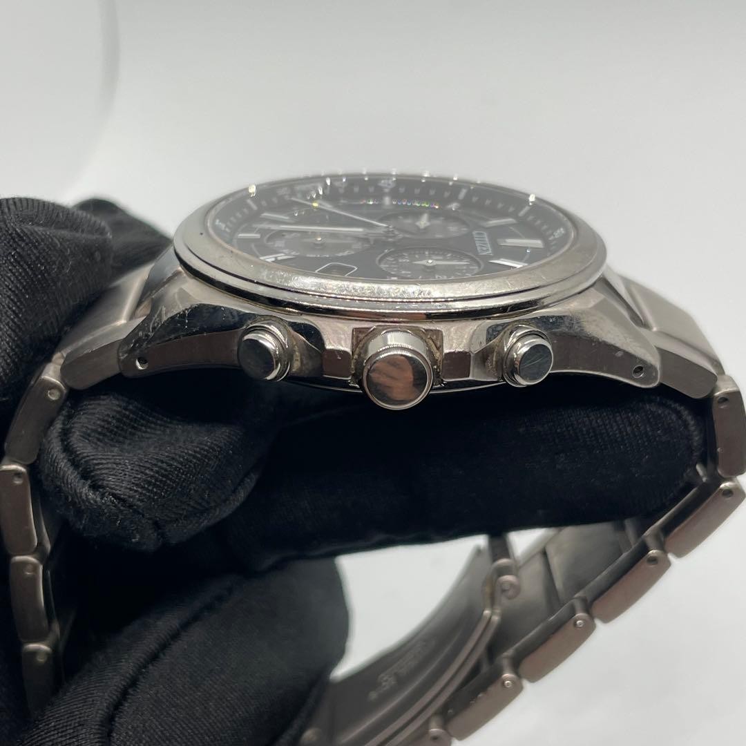 Citizen E820S096081 Watch Chronograph Titanium Eco Drive Authentic Genuine