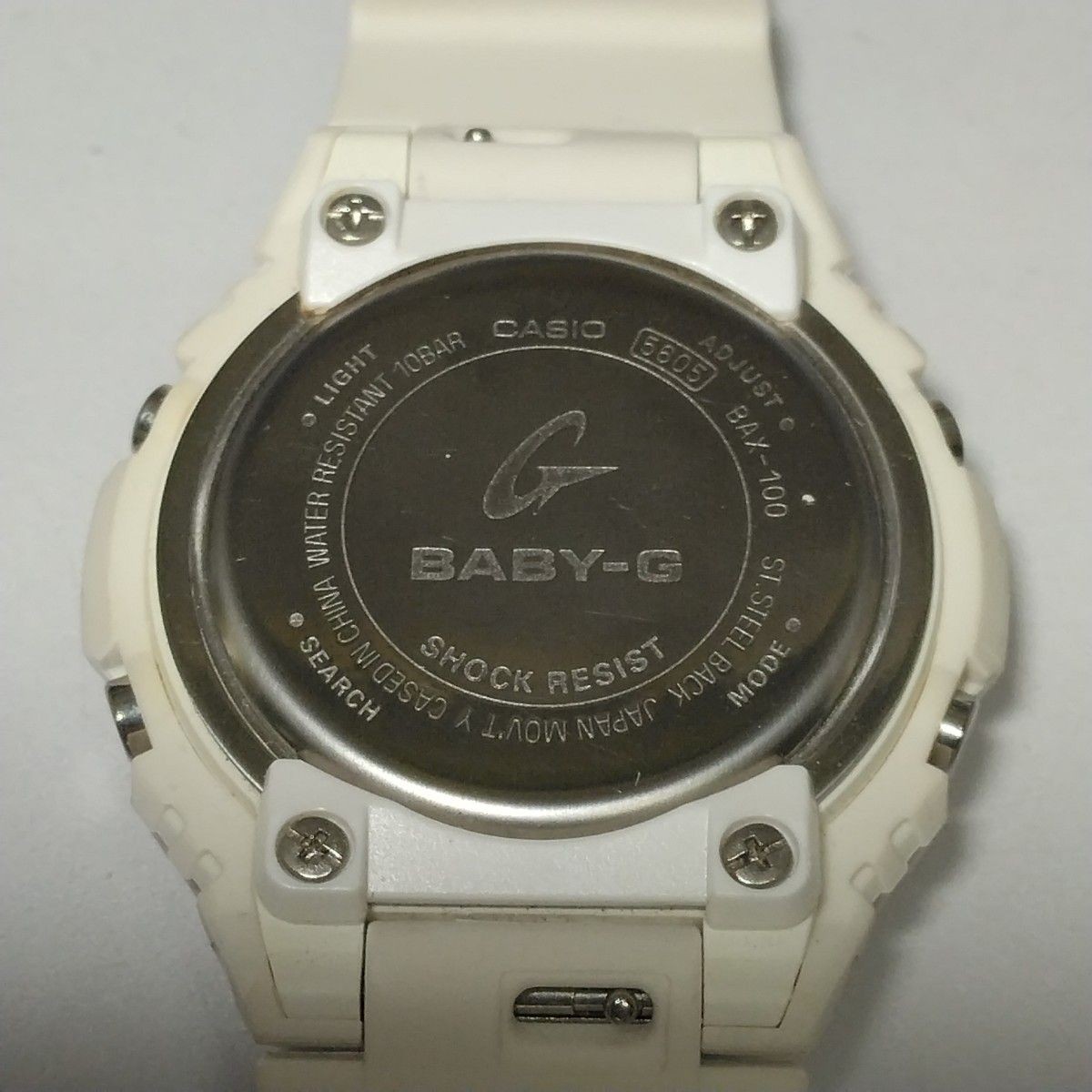 CASIO Baby G G LIDE Quartz Wristwatch BAX 100 7AJF White Mint Green