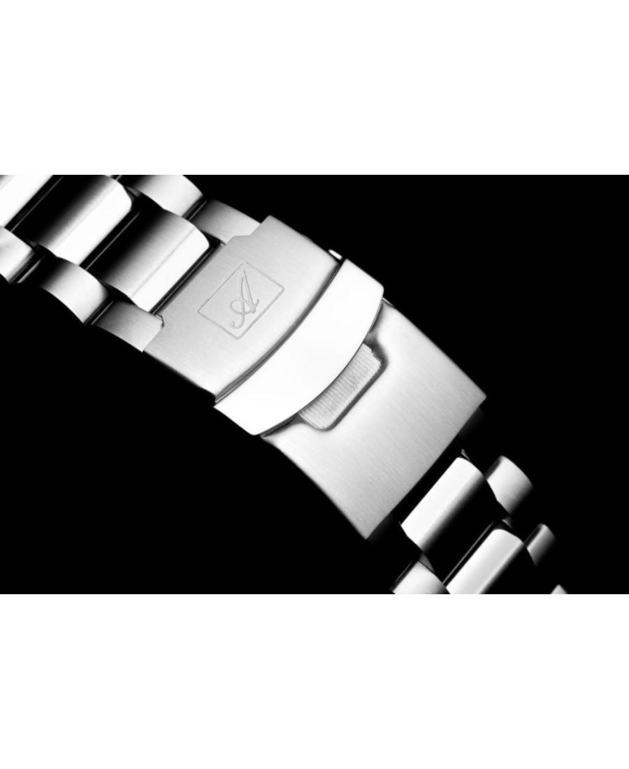 ADRIATICA Men Quartz Casual Watch Classic Dress Black Dial Waterproof Swiss