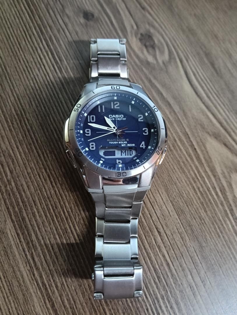 CASIO Wave Ceptor Solar Radio-Controlled Watch WVA-M640②