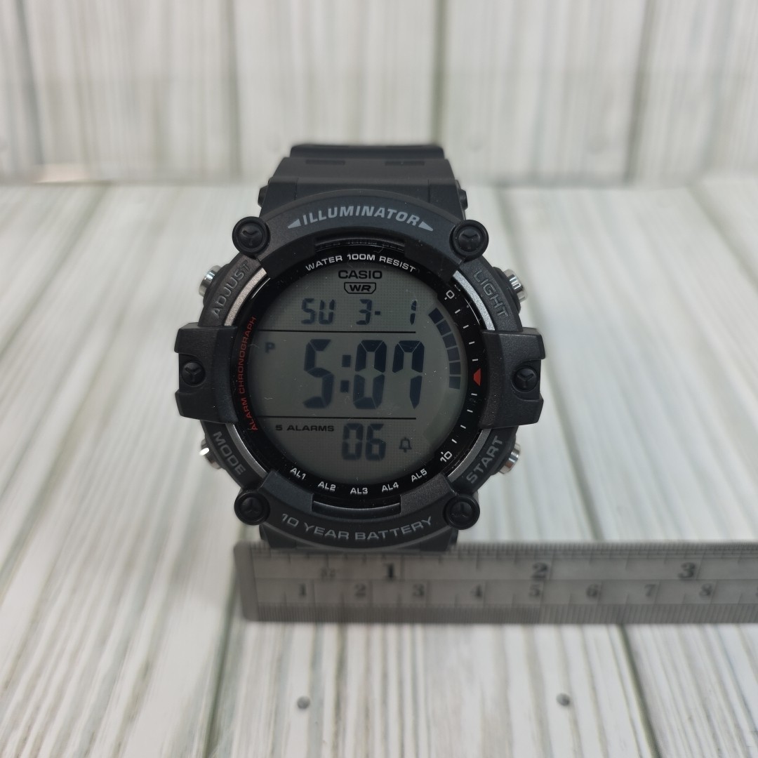 Casio General AE-1500WH-1AVDF Black Resin Strap Men’s Watch