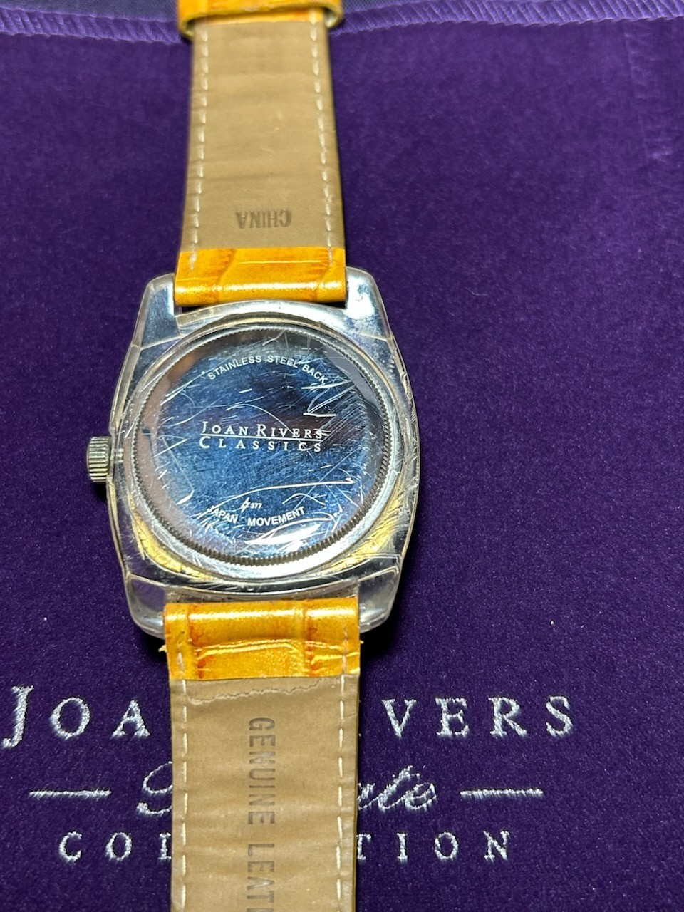 Joan Rivers Classics Stone Watch