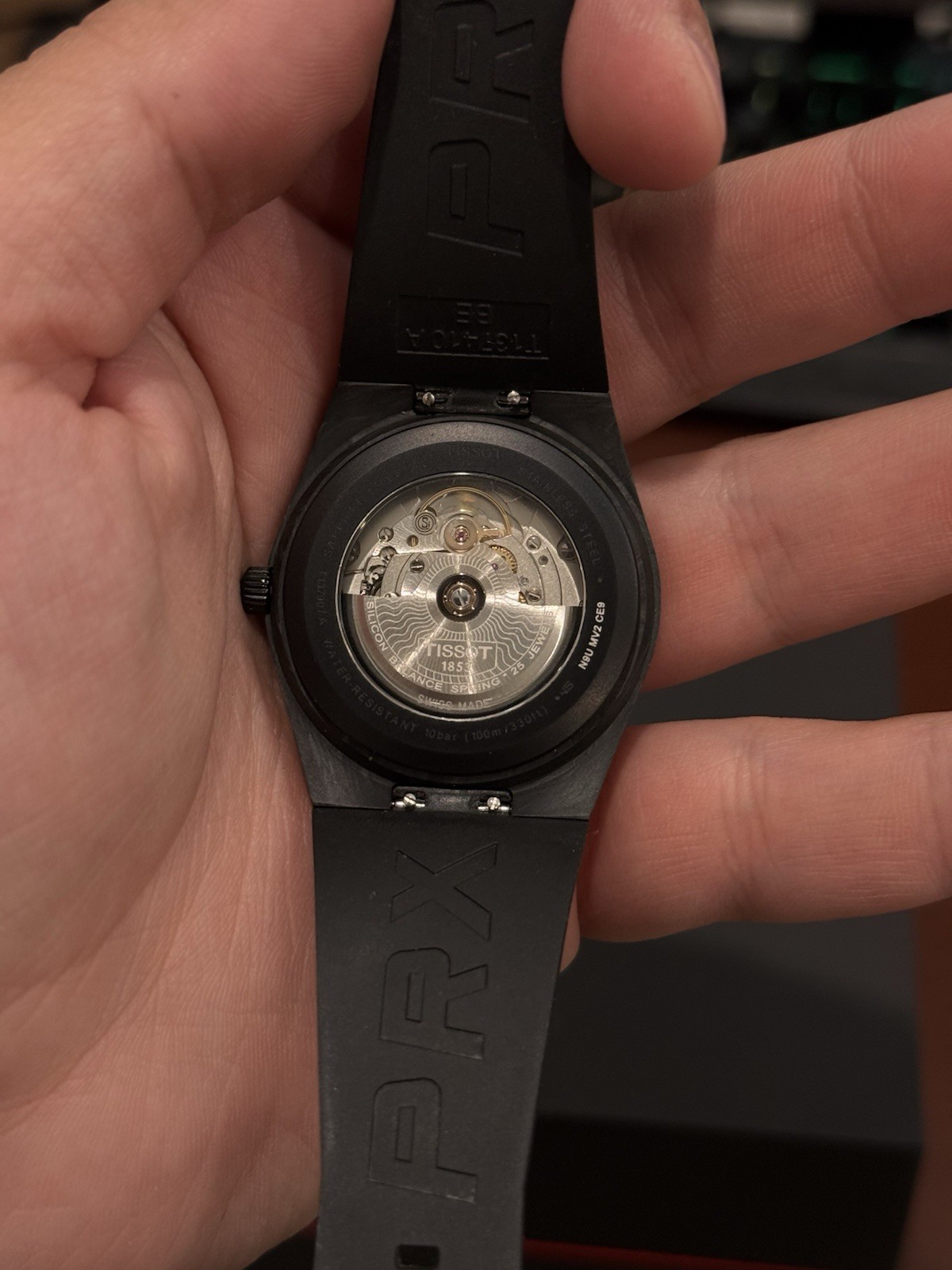 Tissot PRX Forged Carbon Powermatic 80 Automatic Watch 40mm