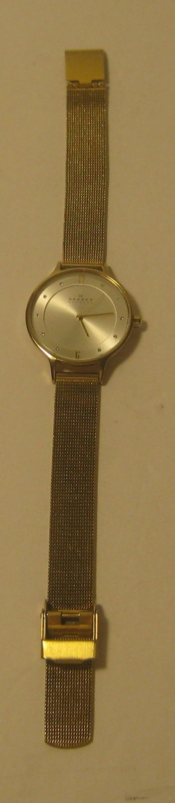 Classic SKAGEN Denmark ALL Stainless Steel Watch ANITA SKW 2150 NEW BATTERY