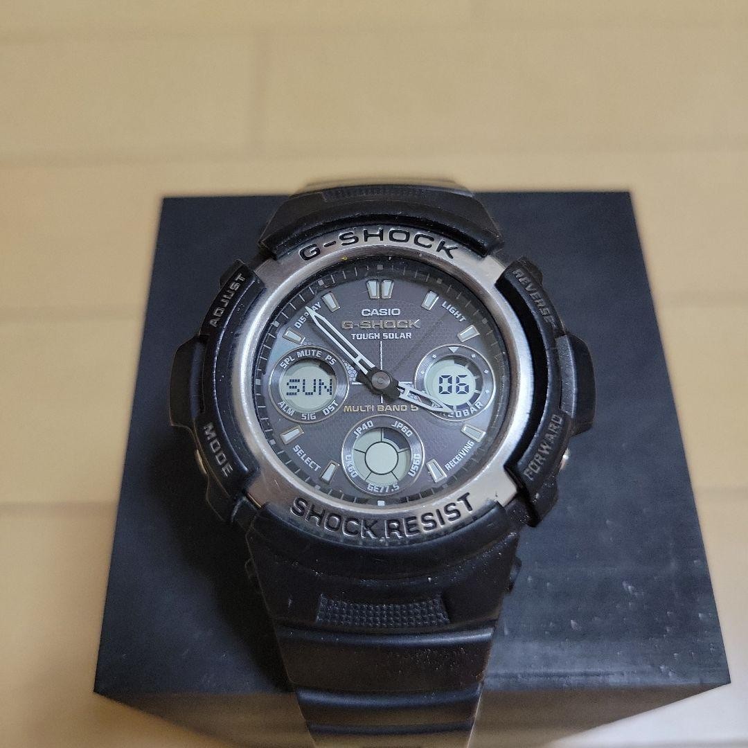 CASIO G-SHOCK AWG-100 Radio-Controlled Solar Watch From Japan