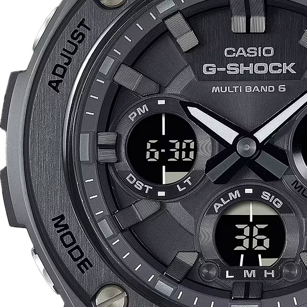 CASIO G-SHOCK G-STEEL GST-W110MS-7AJF MONOTONE Tough Solar Radio Men’s Watch