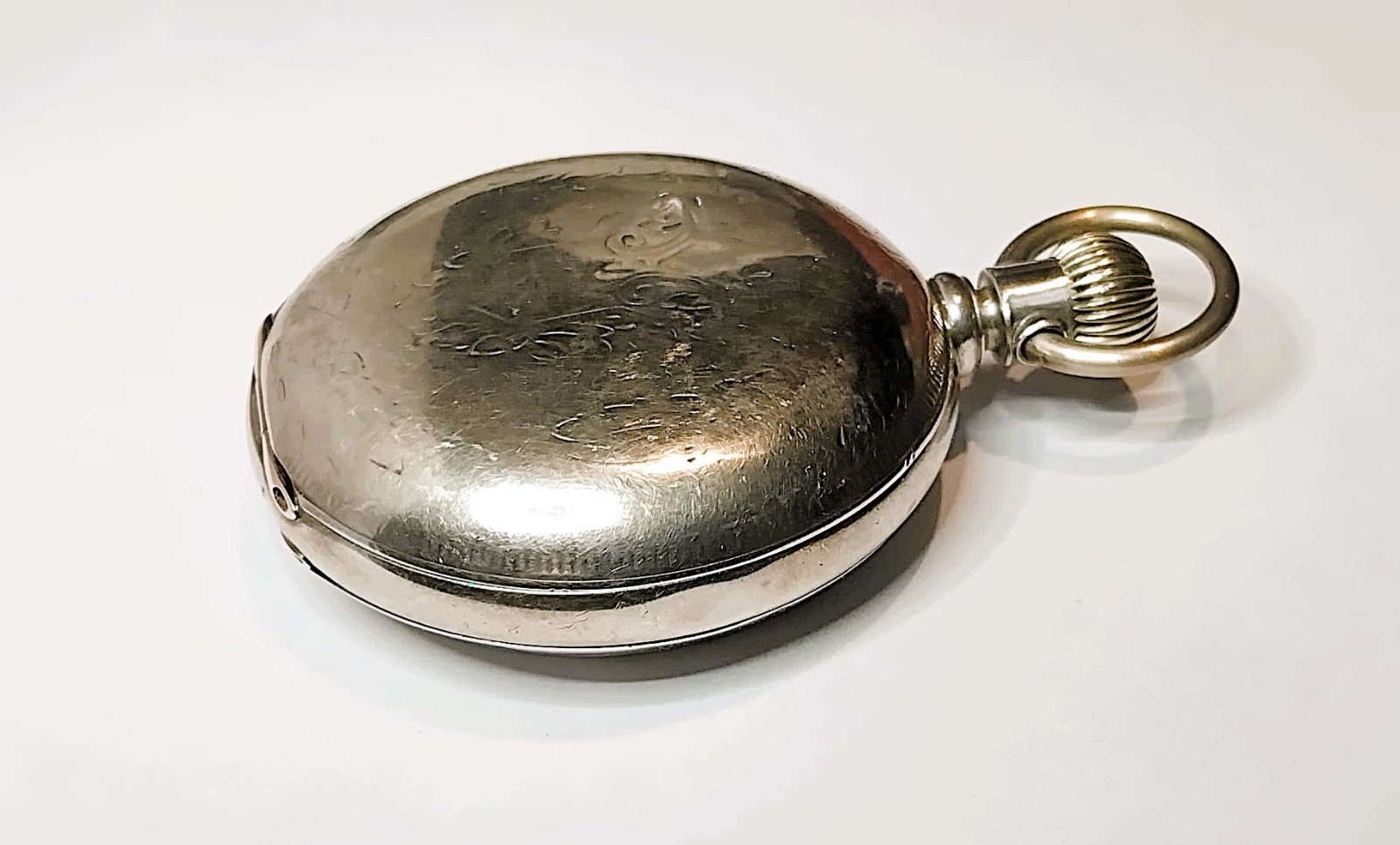 ??COIN SILVER ELGIN, GR:335, 18s, 17 JEWELS? FULL HUNTER POCKET WATCH,FWO??