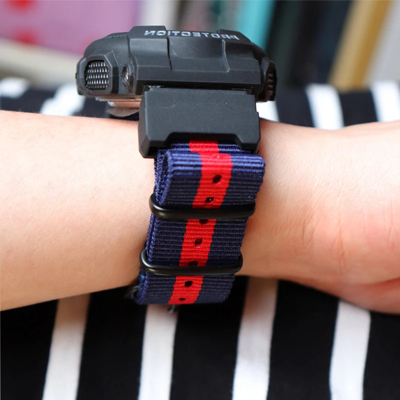 Suitable for Casio G Shock GA 2100 GA 2100-1A1 GA 2100-4A nylon replacement