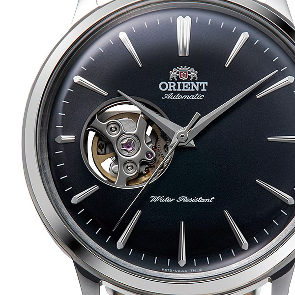 Orient RN-AG0007B Classic Bambino Semi Skeleton Automatic Leather Men’s Watch