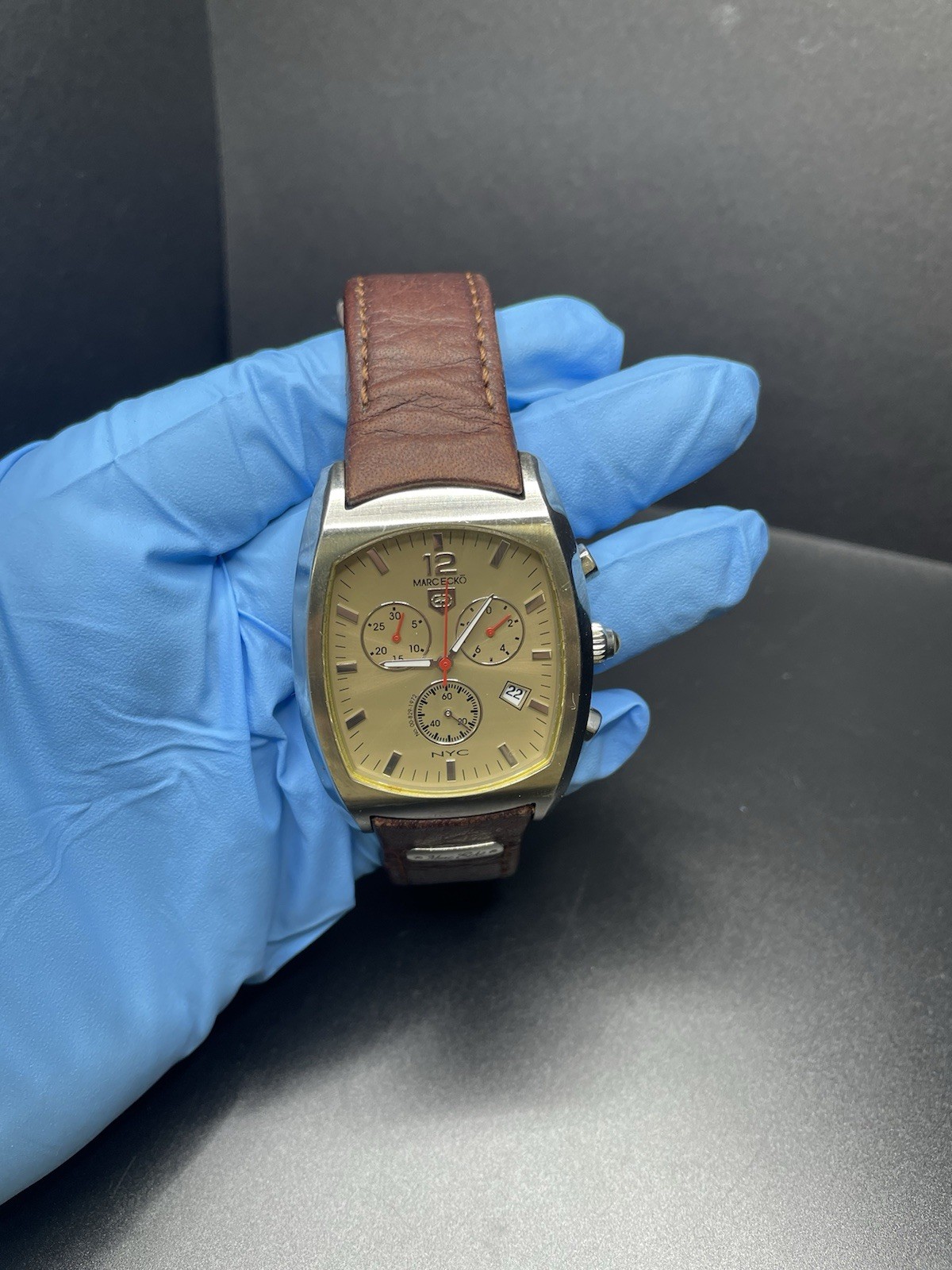 MARC ECKO Chronicles “NON-STOP” Philippines Model No. E13500G1, Gold Face
