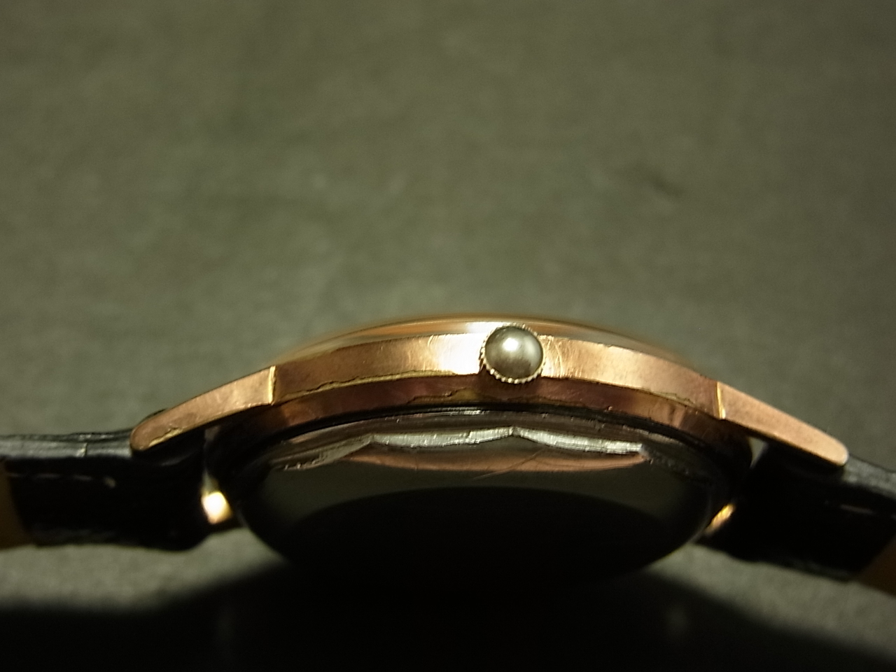 Zenith Rose Gold Filled Automatic Wristwatch /w Date