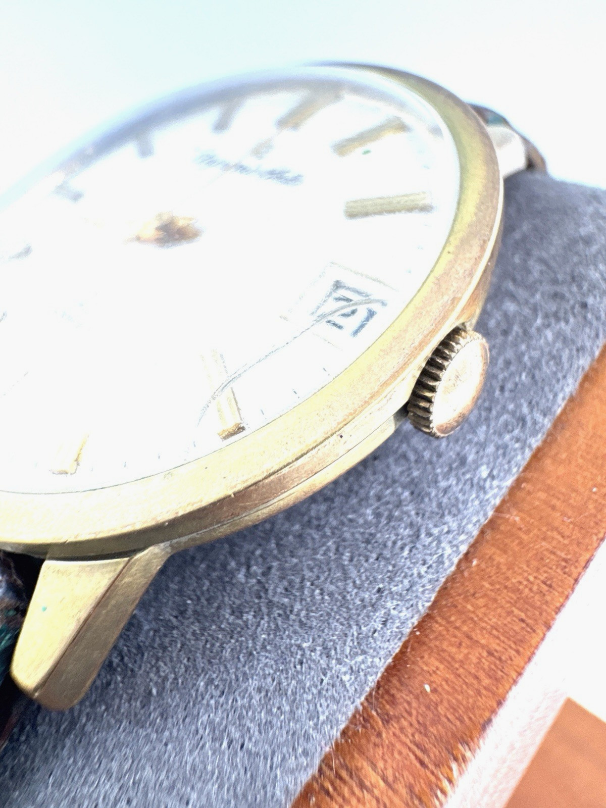 Rare Ricoh Dynamic Auto 45 jewel Men’s Automatic Watch 36mm Working -f294