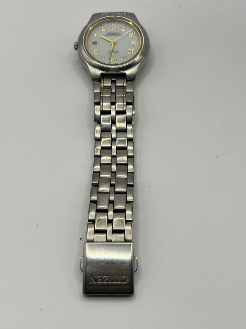 [Junk] Citizen Eco-Drive Titanium Solar B810 Made in Japan