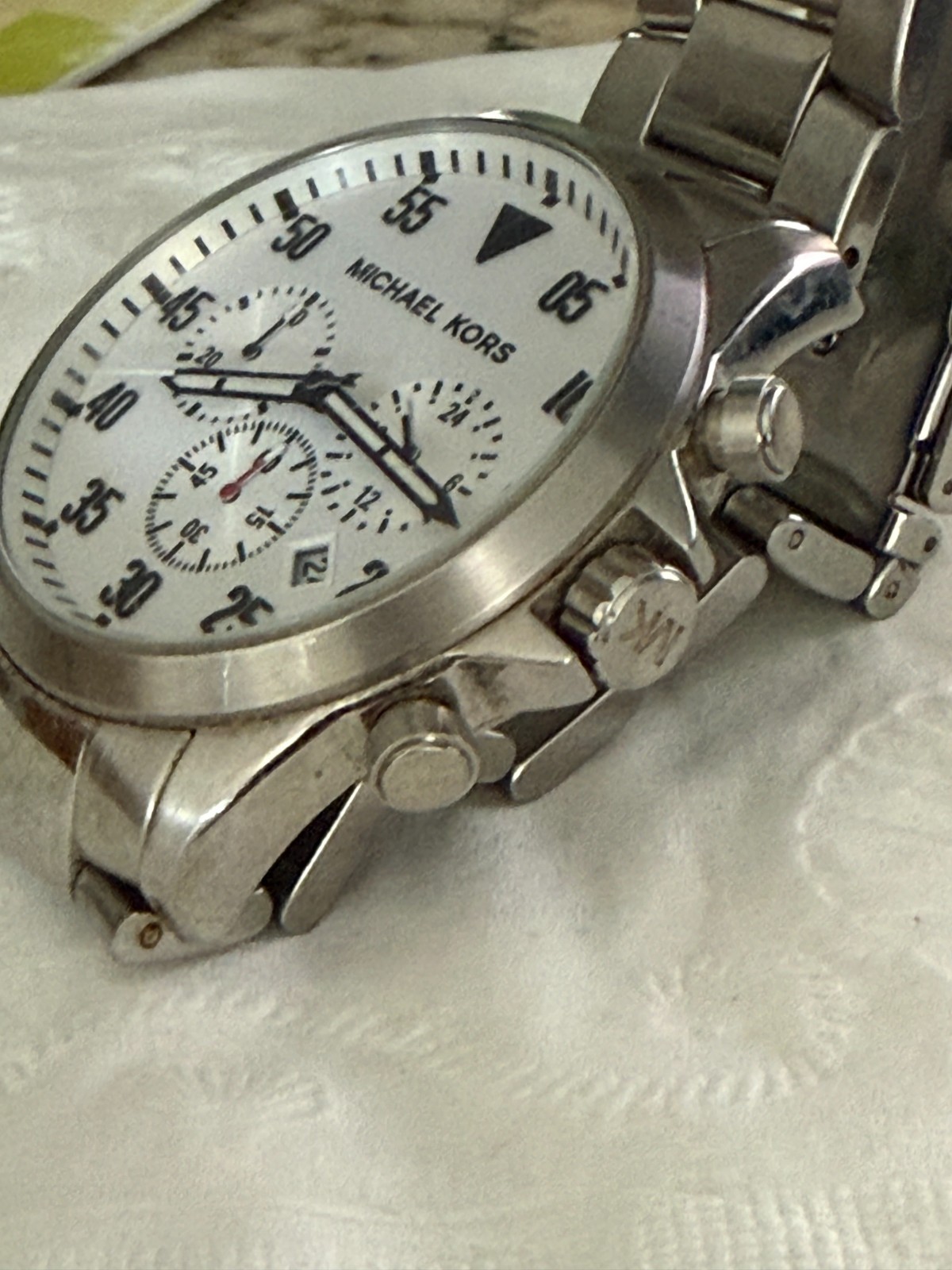 Michael Kors MK8331 Gage Stainless Steel Chronograph Mens Watch