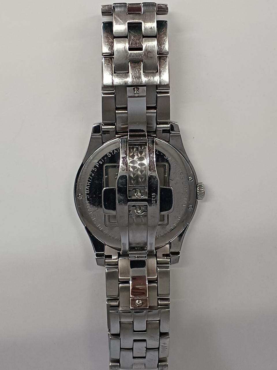 Hamilton H385111 Analog Quartz Watch Stainless Steel Silver Bracelet