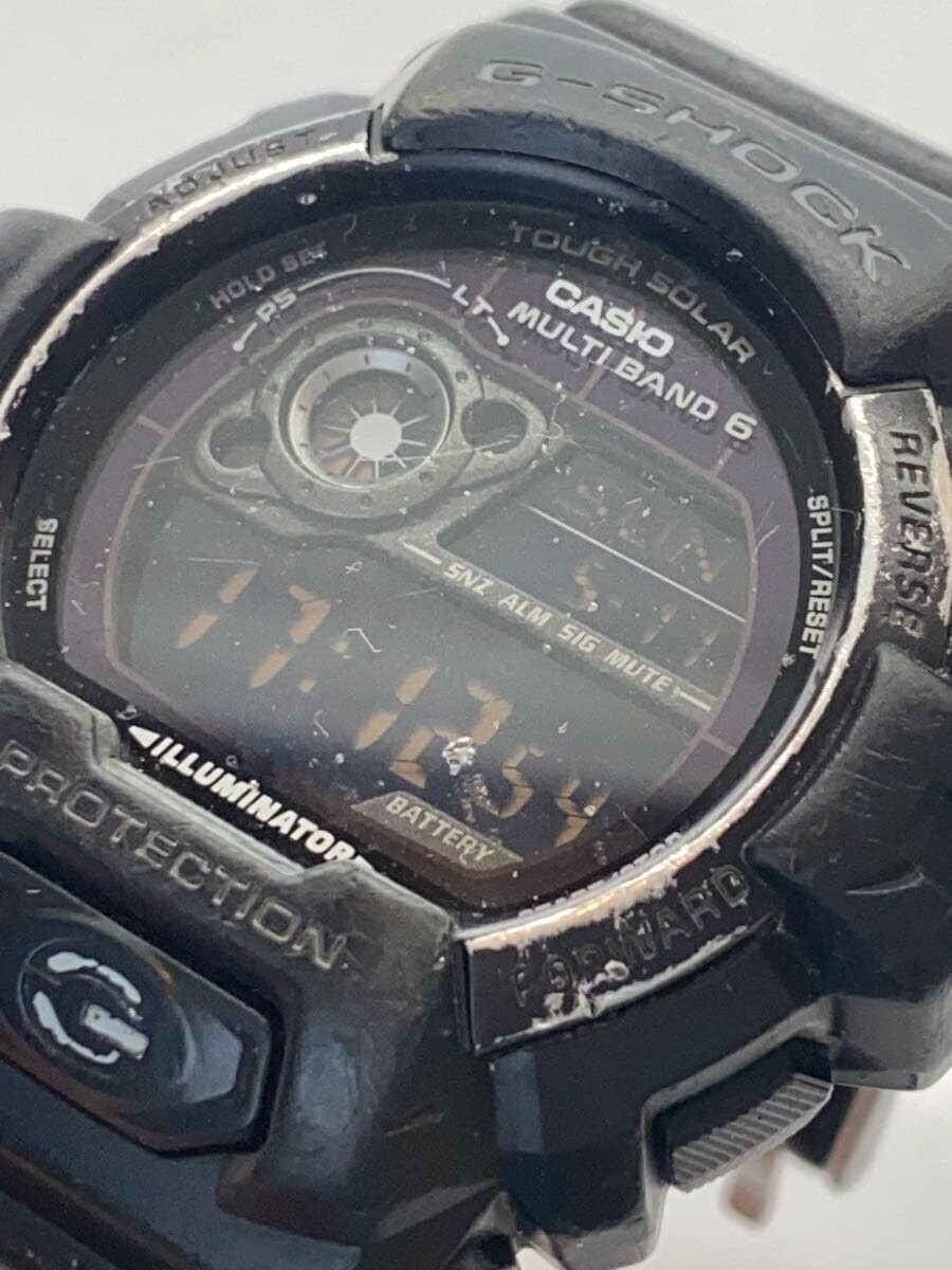 CASIO G-SHOCK GW-8900A-1JF Black Resin Tough Solar Digital Watch
