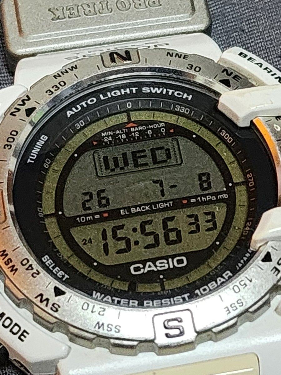 CASIO PRO TREK PRT-40 Triple Sensor Men’s Watch Used