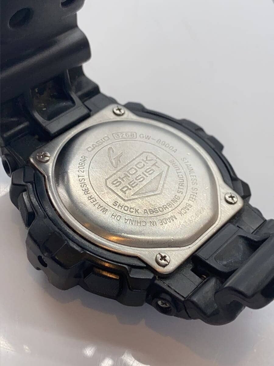 CASIO G-SHOCK GW-8900A-1JF Black Resin Tough Solar Digital Watch