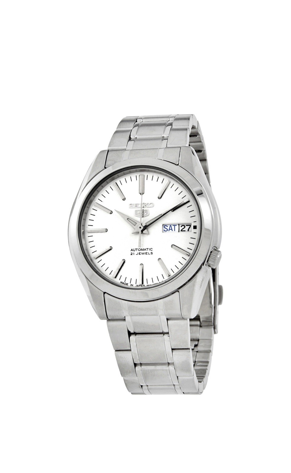 SEIKO 5 Automatic White Dial Men’s Watch