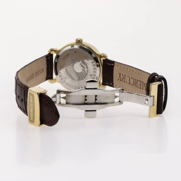 MERCURY – Swiss Watch – ME385-GL-1 Quartz 36 mm ME385 50m (5 ATM, 169 ft)