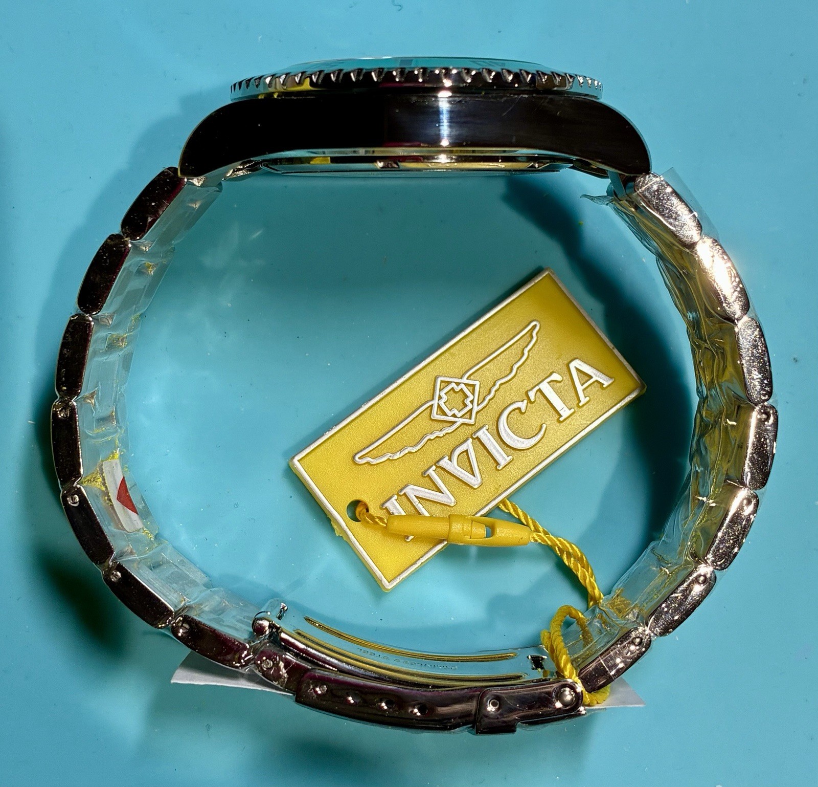 INVICTA PRO DIVER 44MM CHRONOGRAPH DATE TURQUOISE SUNBURST MULTIDIAL WATCH NEW!