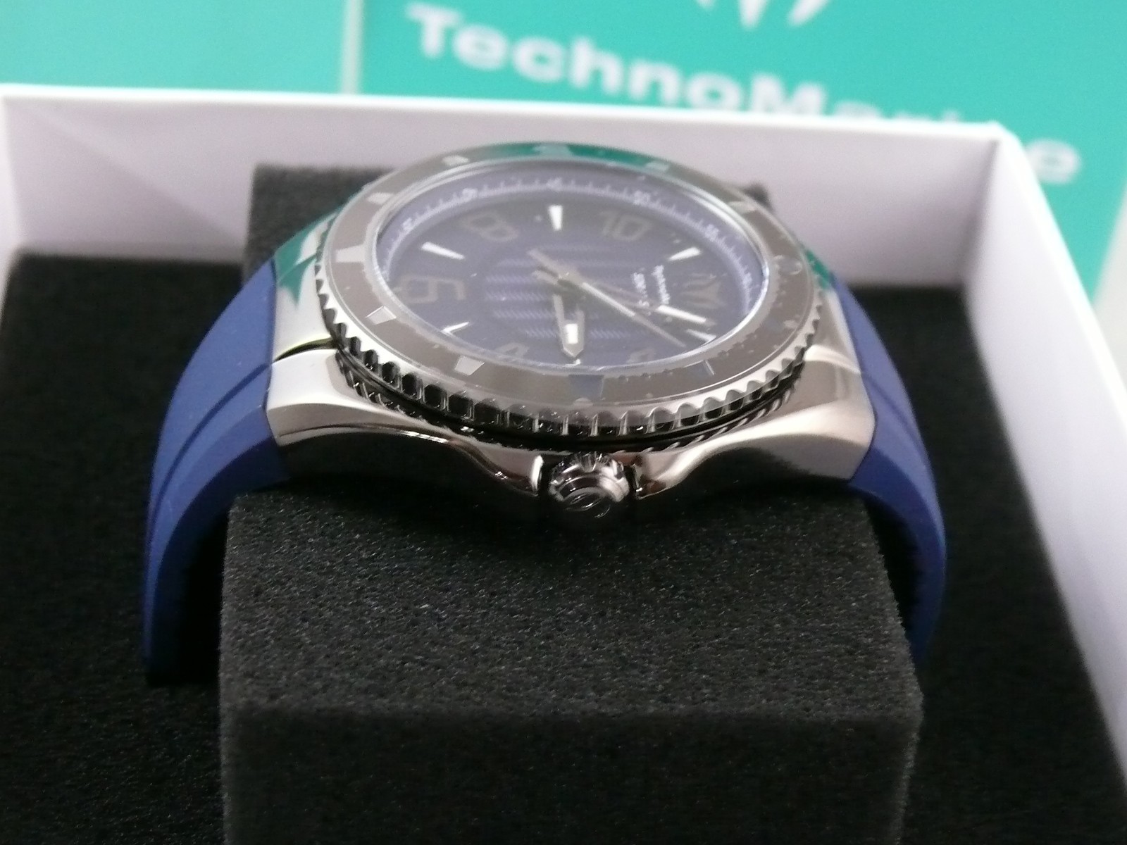 TechnoMarine Lusso Mare Men’s Watch – 44mm, Dark Blue TM-225024