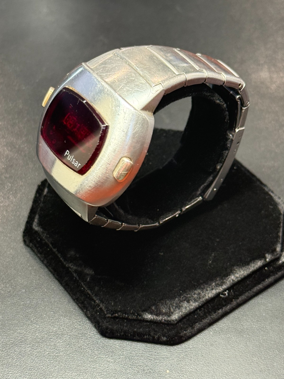 1973 Pulsar P3, Working Watch, Time Computer, Digital LED —Vintage & Rare.