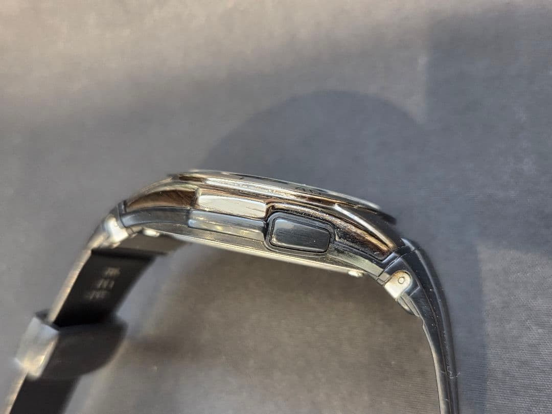 Non-functional CASIO wave ceptor WVA-M640 radiocontrolled solar watch From Japan