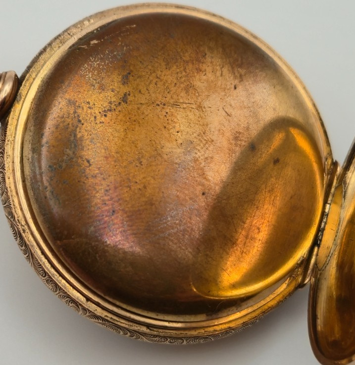 Antique 1889 Elgin 6s Hunter Pocket Watch GF America Case Grade 95 Model 1 RUNS