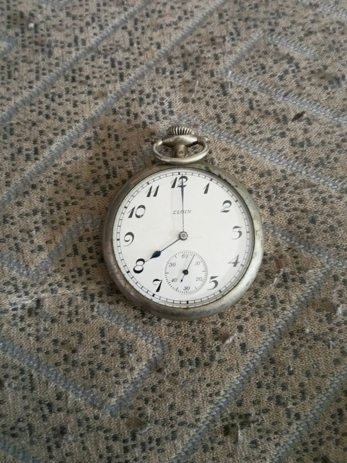 1800s Elgin railroad pocket watch