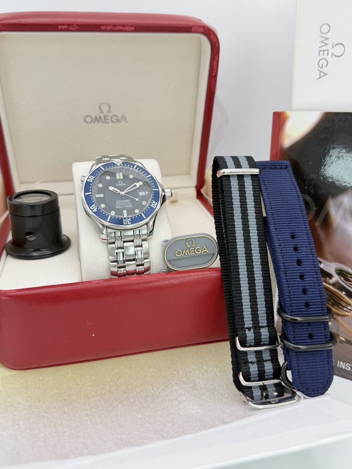 Ω OMEGA Automatic Seamaster Professional 41mm BlueWave 2531.8000 JamesBond
