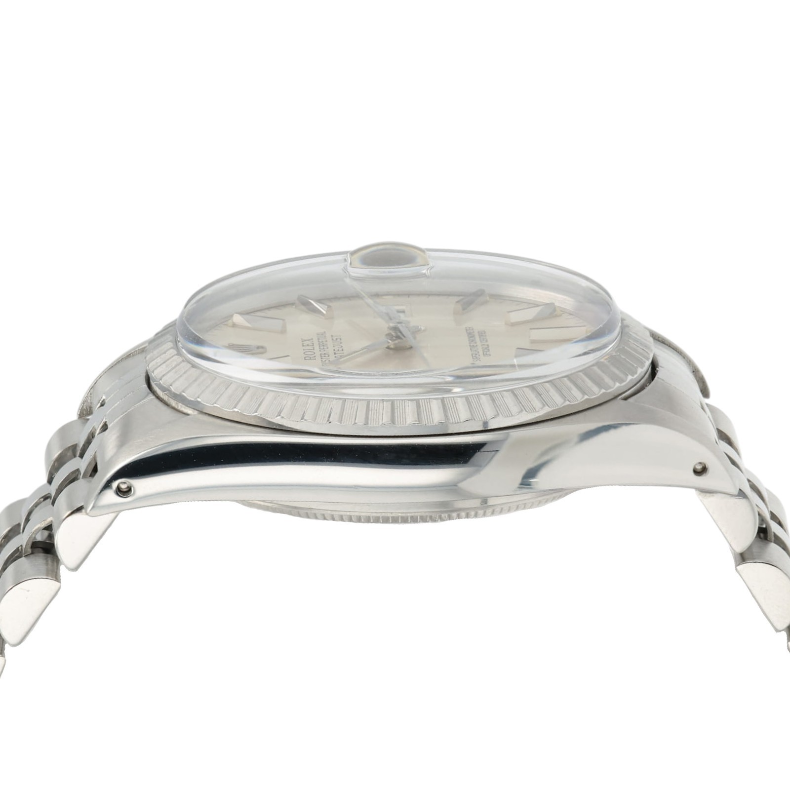 Rolex Datejust Silver Color Dial Stainless Steel 36mm Automatic Mens Watch 16030