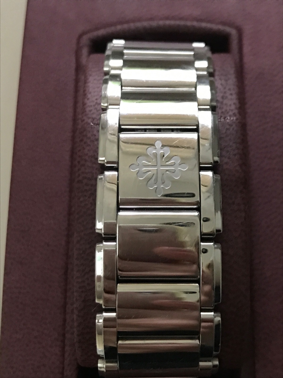 Patek Philippe Twenty-4 Slate Grey Diamond Dial Stainless Steel Box/ PAPERS