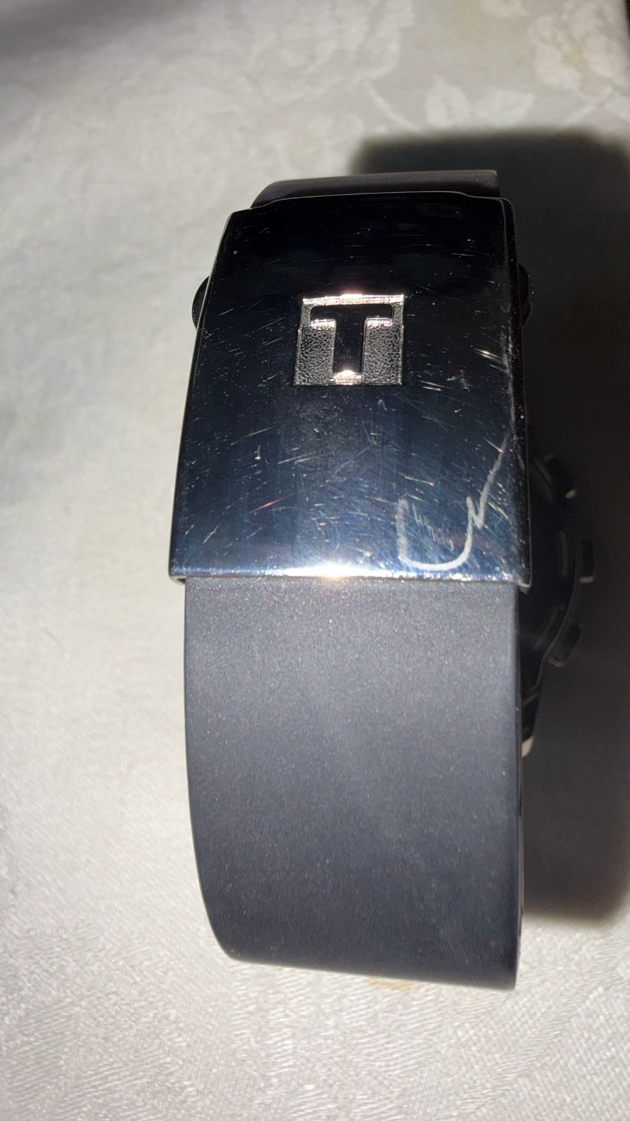 Tissot T-Touch Men’s Black Watch – T047.420.47.207.00 Preowned, good condition