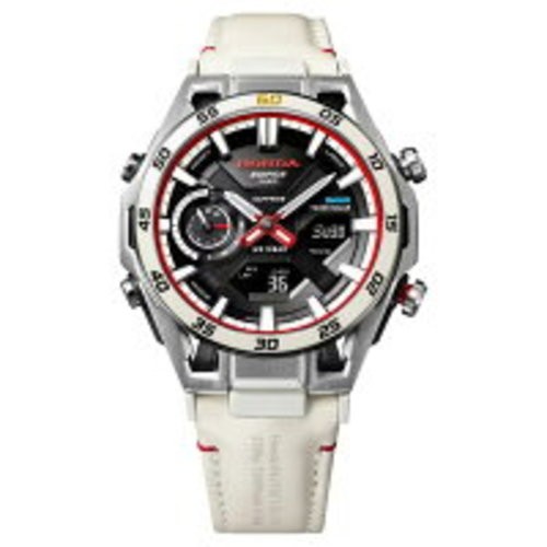 Casio Edifice × Honda Watch 60th Limited Model ECB-2300HR-1AJR White w/Box New