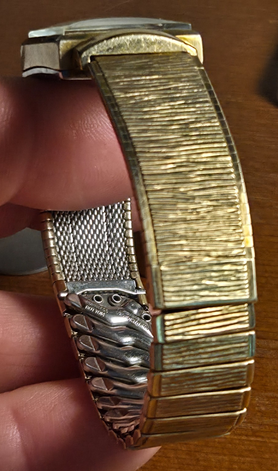 Vintage Clinton Pioneer case men’s wristwatch, Running 1930s