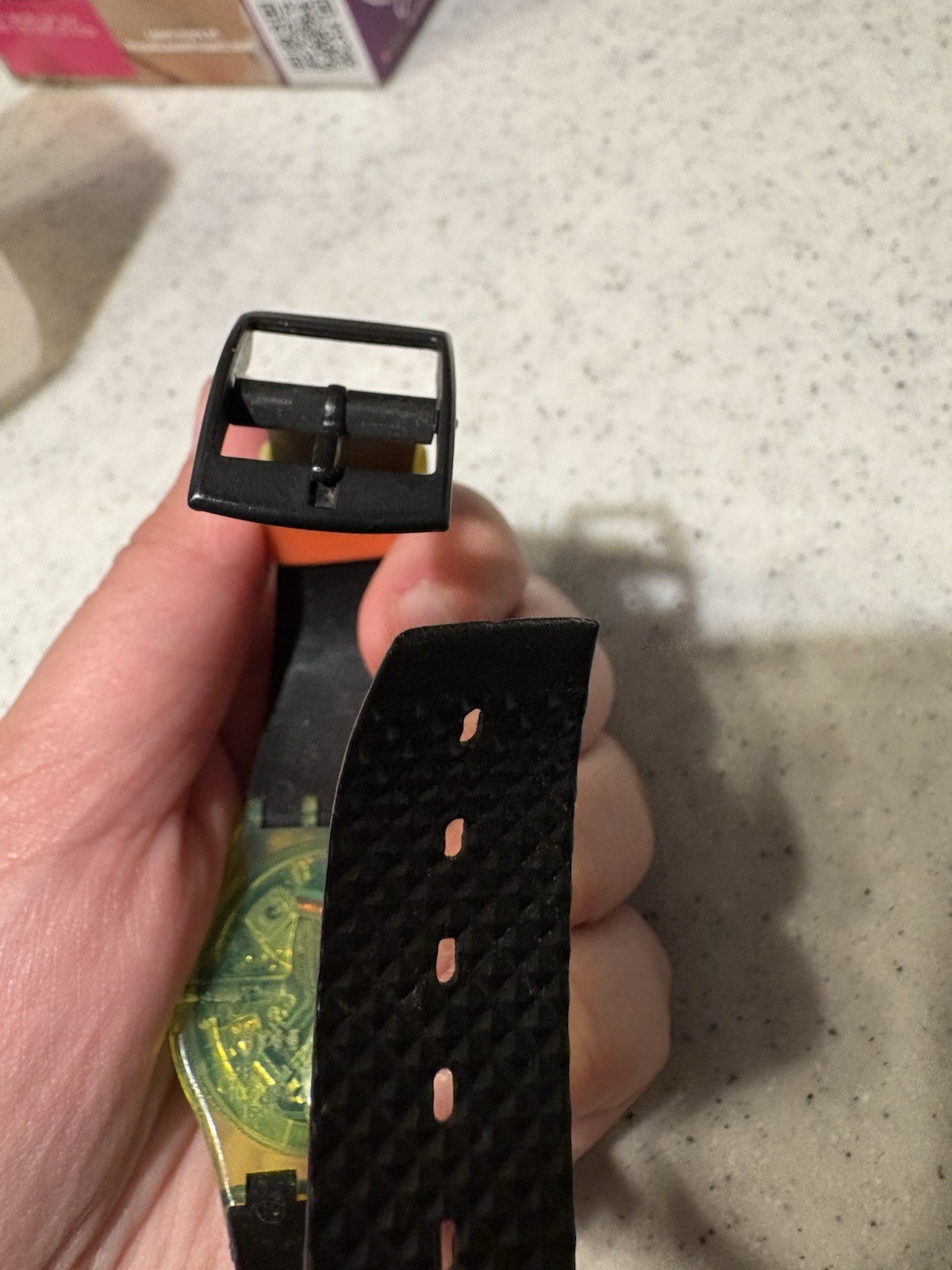Swatch Sport Watch Multicolour AG 1991 Model needs battery untested