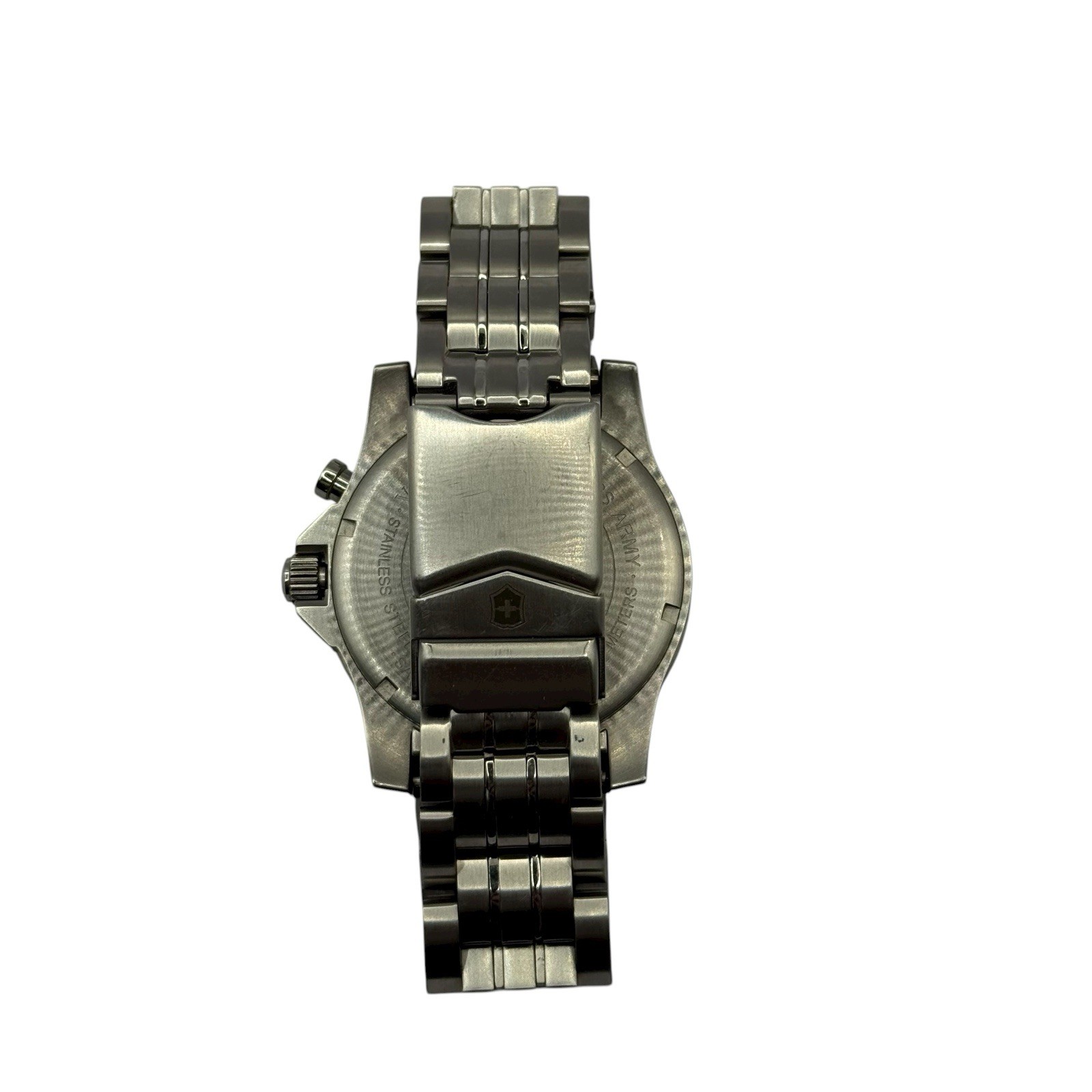 Victorinox Swiss Army Men’s Maverick II White Dial Steel Bracelet Watch 24834