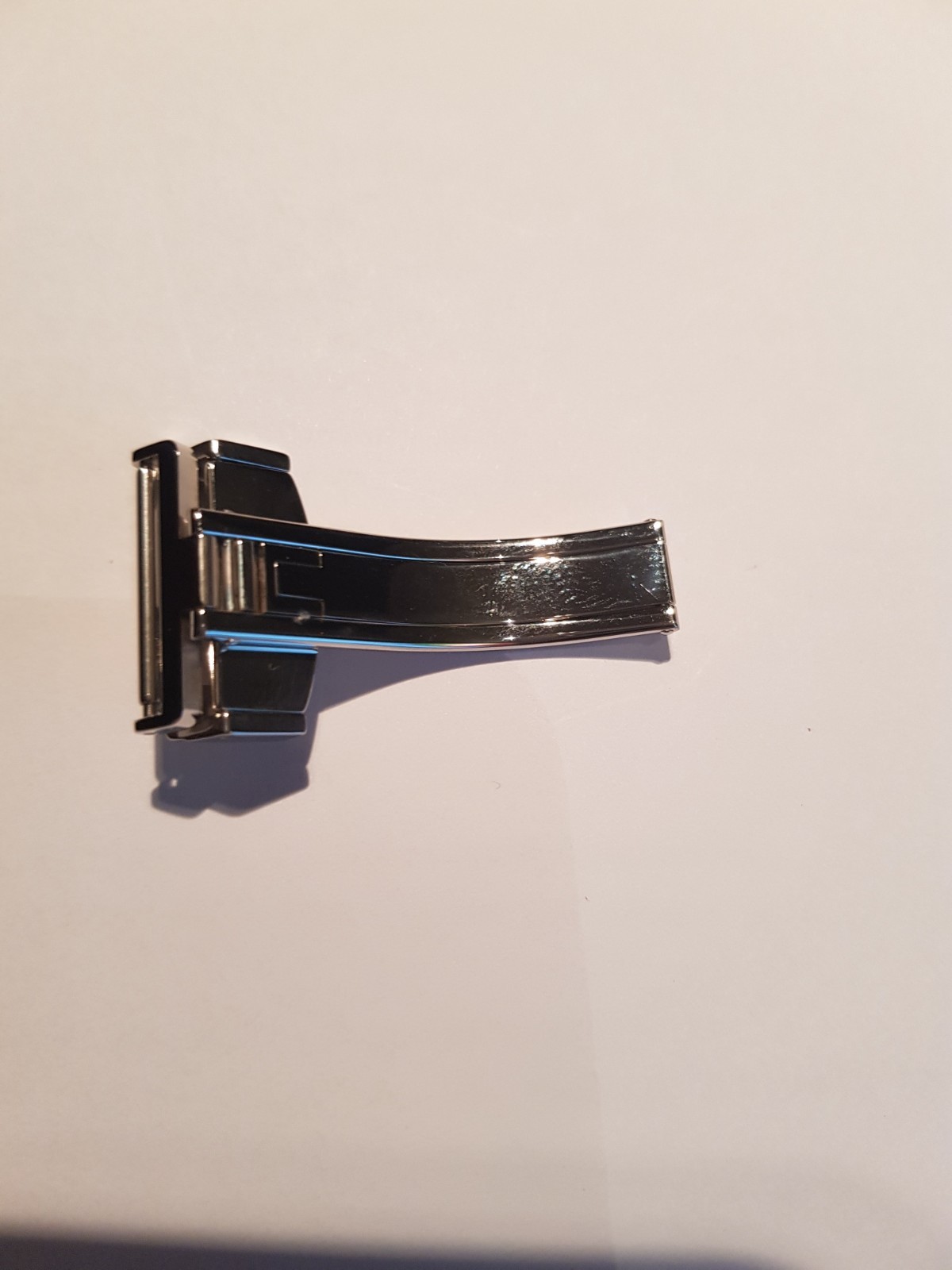 Zenith 18mm deployment clasp genuine Stainless Steel Unused