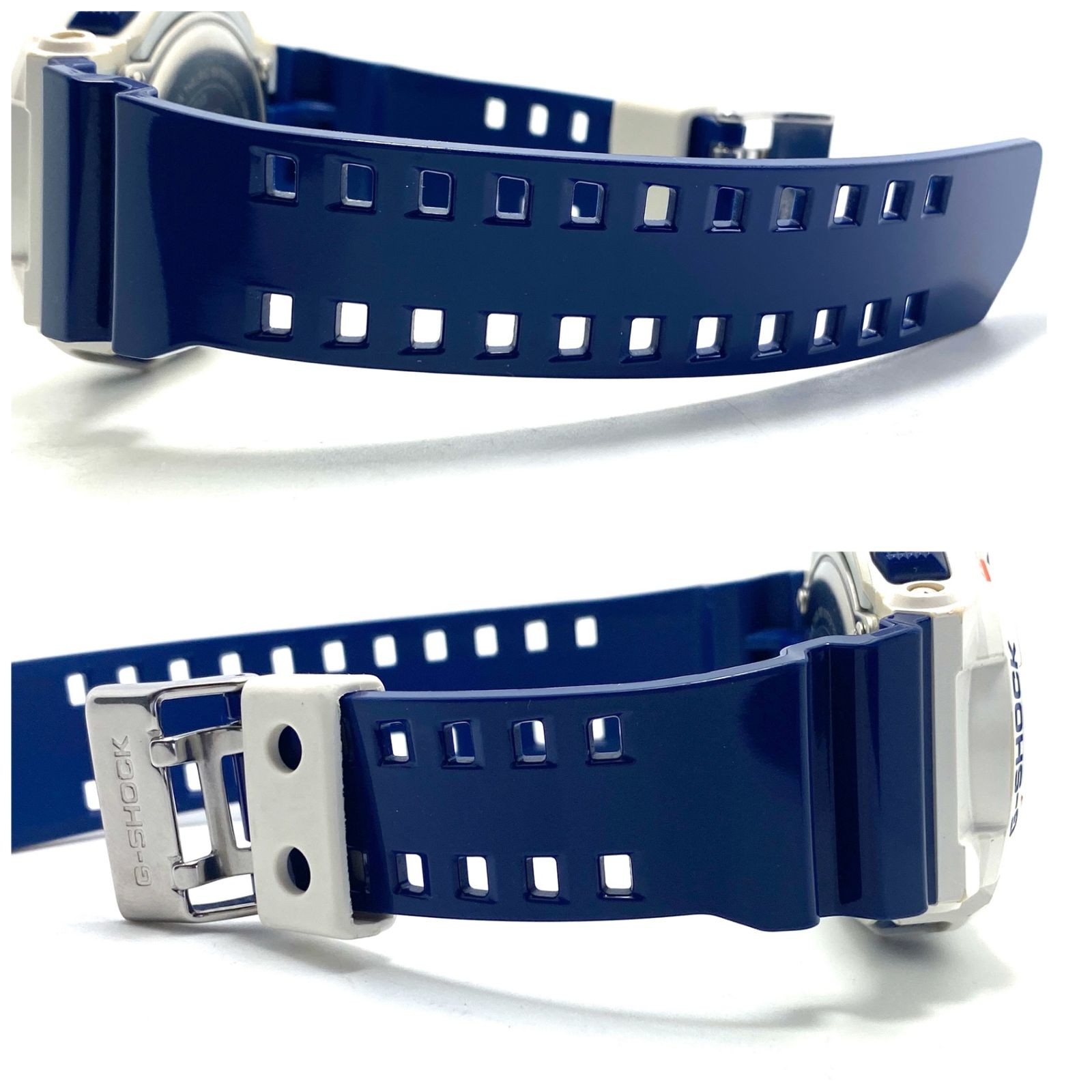 CASIO G-SHOCK Crazy Colors GA-400CS-7A White Blue Digital Watch Used Japan