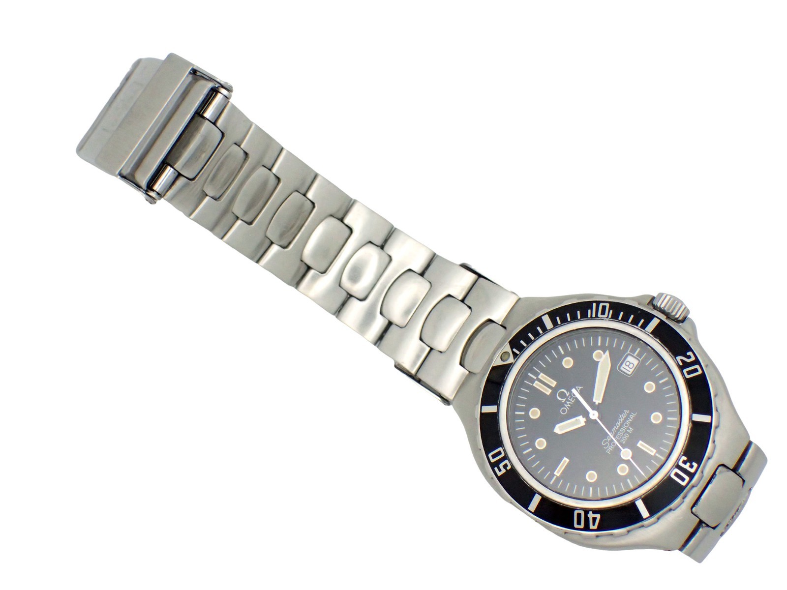 OMEGA Seamaster Professional 200m Mid Size 37mm Quartz Date Watch 396.1062 w/Box