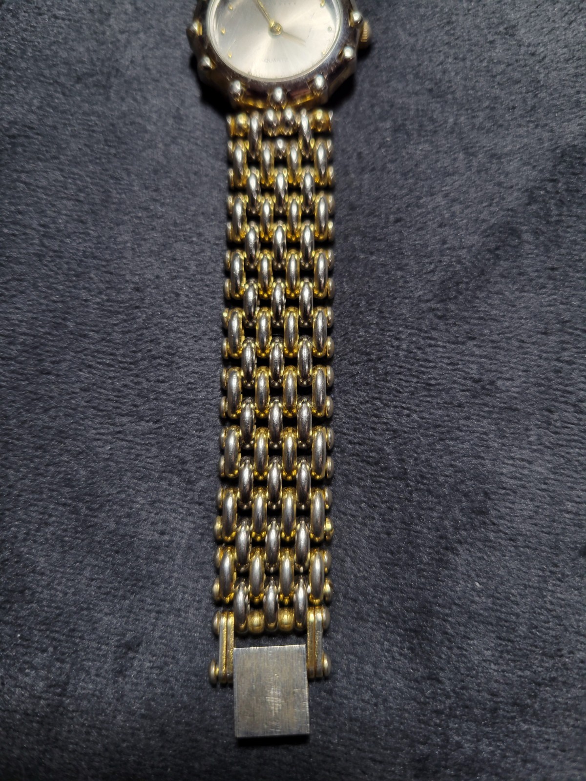 Joan Rivers Classics Women’s Quartz Dress Watch Gold Silver Two-Tone Bracelet
