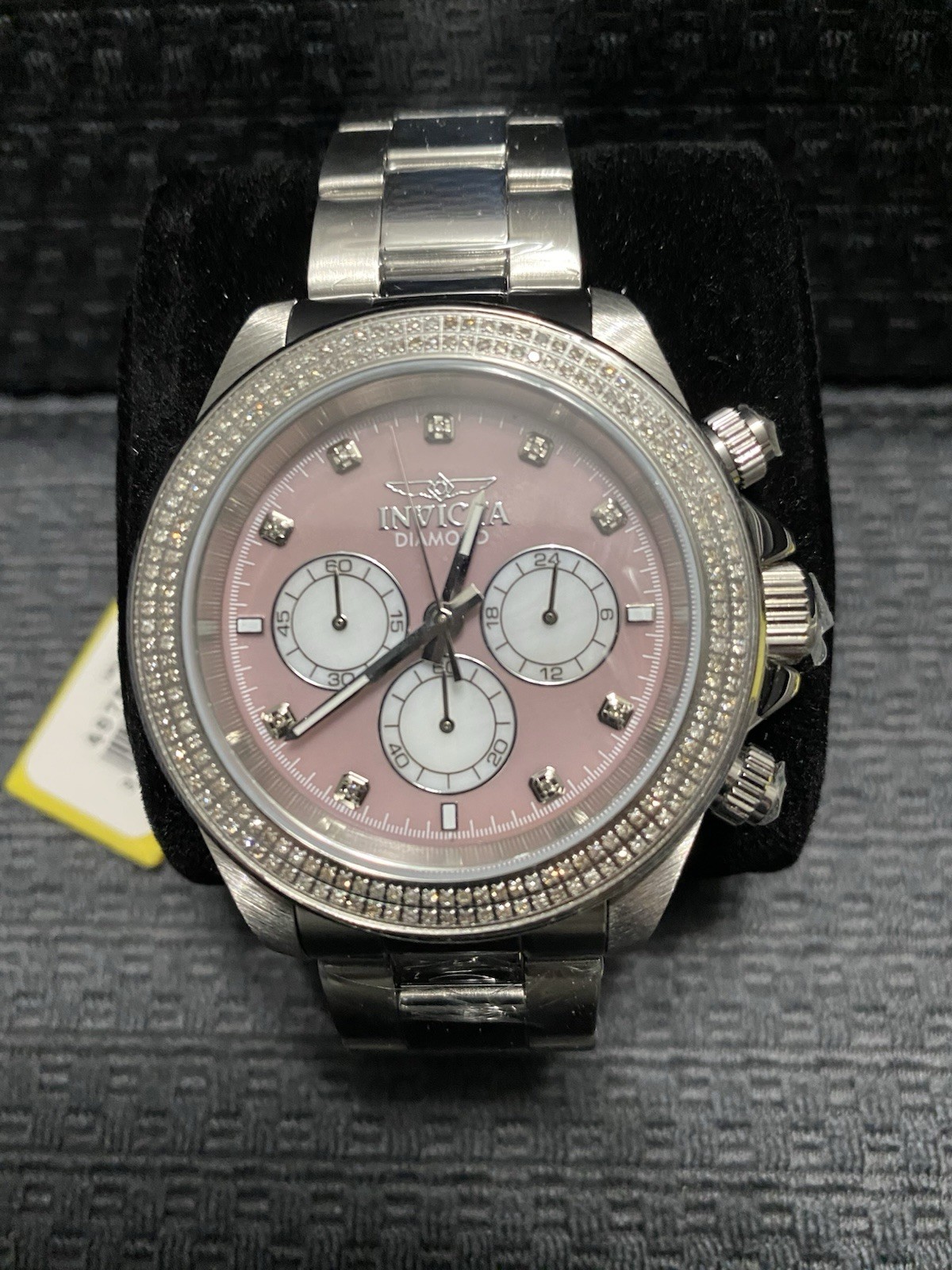Invicta 44mm Elite .88ctw Diamond Bezel W/MOP Dial Watch, Model#48752 Brand New